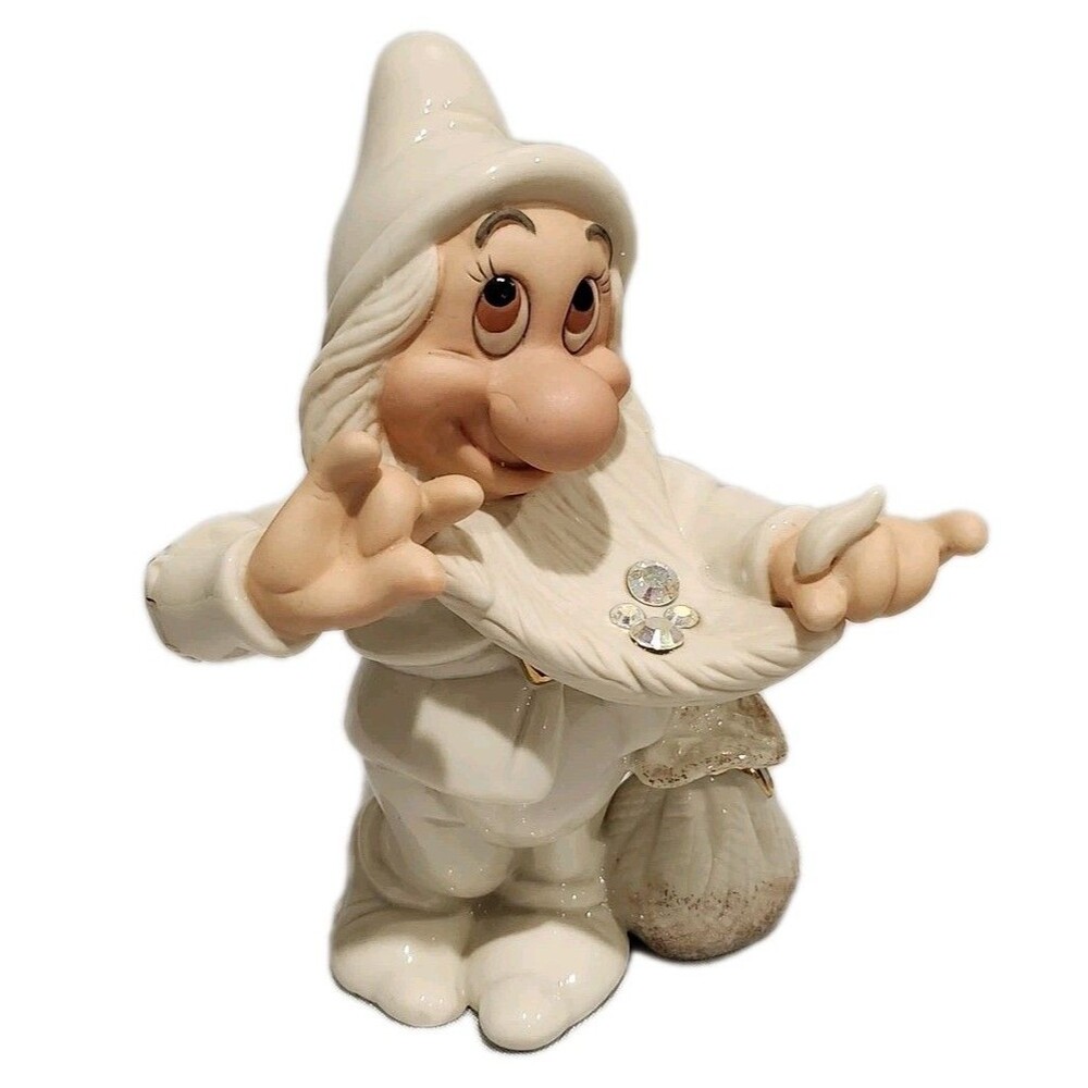 Lenox Disney Showcase Collection Bashful's Bounty Snow White Dwarf Figurine